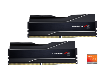 G.Skill Trident Z5 NEO Series 64GB (2 x 32GB) DDR5 Desktop Memory - Matte Black - F5-6000J3238G32GX2-TZ5N
