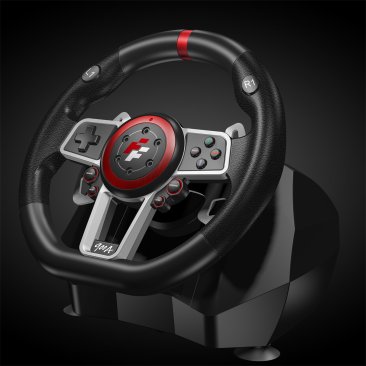Flashfire Suzuka 900A racing wheel set with Clutch pedals for PC, PS3, PS4, Xbox 360, XBOX ONE and Nintendo Switch - ES900A