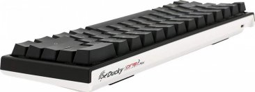 Ducky One 2 Mini Cherry Silent Red RGB Switch/Silent Red switch/ English-Arabic Black top case white bottom case -1 Year Warranty