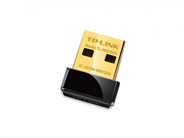 TP-LINK TL-WN725N Nano Wireless N150 Adapter,150Mbps,IEEE 802.1b/g/n,WEP, WPA/WPA2