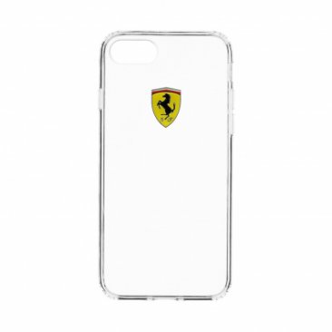 Ferrari Racing Shield TPU Transparent Case for iPhone 7 - Transparent