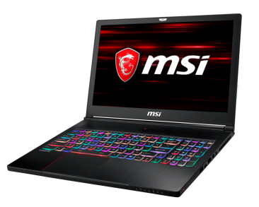 MSI GS63 Stealth 8RE Intel Coffee lake i7-8750H, 16GB DDR4 RAM, Ultra slim 15.6'' FHD,  GTX 1060 6GB GDDR5, 256GB NVMe SSD +1TB SATA 7200rpm, Windows 10 Home Gaming Laptop, 1 Year Warranty