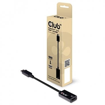 Club 3D CAC-1080 Active DisplayPort 1.4 to HDMI 2.0b HDR Adapter (support displays up to 4k/UH2/4096x2160 @60Hz HDR)