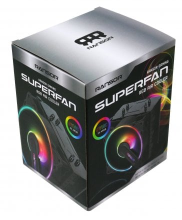 RANSOR Gaming Superfan RGB Air Cooler
