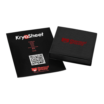 Thermal Grizzly KryoSheet Thermal Pad, Outstanding Thermal Conductivity, Extreme Longevity, 33x33mm - TG-KS-33-33