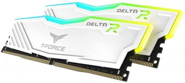 Teamgroup T-Force Delta RGB DDR4 16GB (2x8GB) 3600MHz White - TF4D416G3600HC18JDC01