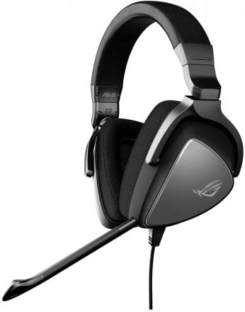 ASUS ROG DELTA CORE Gaming Headset for PC, Mac, PlayStation 4, Xbox One and Nintendo Switch with Hi-Res Audio, and Exclusive Airtight-Chamber Design