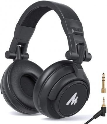 MAONO AU-MH601 Over Ear Stereo Monitor Closed Back Headphones