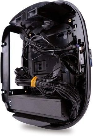 IN WIN B1 Mini-ITX Tower Case- 200W 80 Plus Gold Power Supply Included-Tempered Glass Top Panel