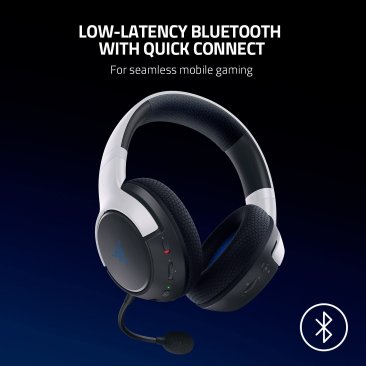 Razer Kaira Pro for PlayStation Dual Wireless Headset, For PS5 - White - RZ04-04030100-R3M1