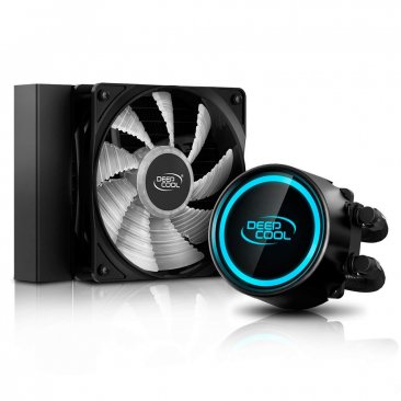 DEEPCOOL Gammaxx L120 V2, AIO CPU Water Cooler, Anti-Leak Technology Inside, SYNC RGB Waterblock and RGB Fan.