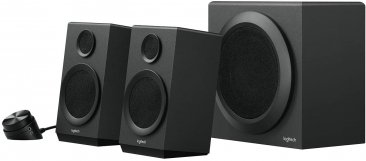 Logitech Z333 2.1 Speaker System - Black - 980-001202