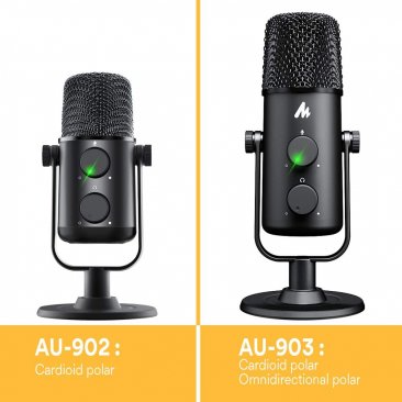 Computer Microphone MAONO AU-903 Podcast USB Condenser Mic