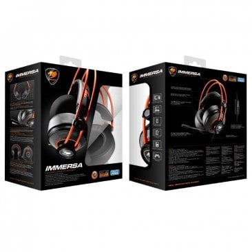 Headset Immersa Stereo / Driver 40mm - CG-HS-IMMERSA-BLK