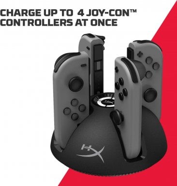 HyperX HX-CPQD-U ChargePlay Quad - Joy-Con Charging Station for Nintendo Switch