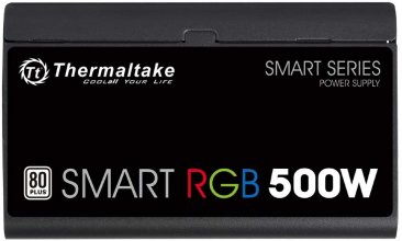 Thermaltake Smart RGB 500W 80+ 256-Color RGB Fan