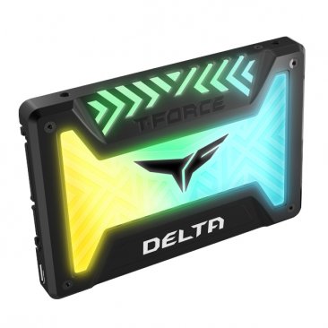 Team Group T-FORCE DELTA 2.5" 250GB SATA III Internal RGB Solid State Drive (SSD) - T253TR250G3C313