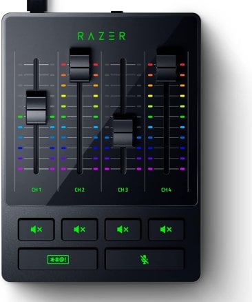 Razer Audio Mixer - All-in-one analog mixer for broadcasting and streaming - RZ19-03860100-R3M1