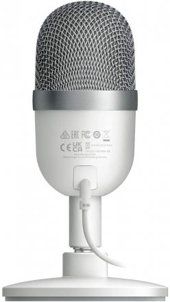 Razer Seiren Mini - USB Condenser Microphone for Streaming Mercury/White-RZ19-03450300-R3M1