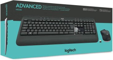 Logitech MK540 Advanced Wireless Keyboard and Mouse Combo - English/Arabic Keys - 920-008693