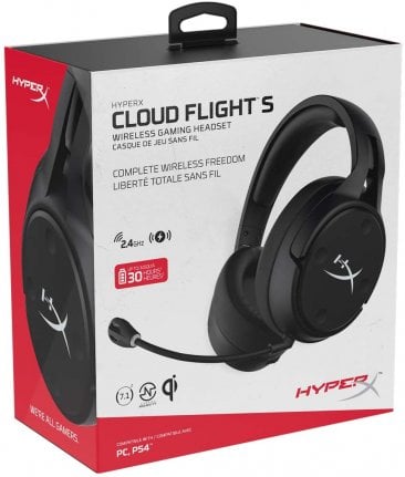 Kingston HyperX Cloud Flight S - Wireless Gaming Headset - HX-HSCFS-SG/WW