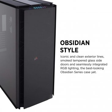 Corsair Obsidian 1000D Super-Tower Gaming Case - CC-9011148-WW