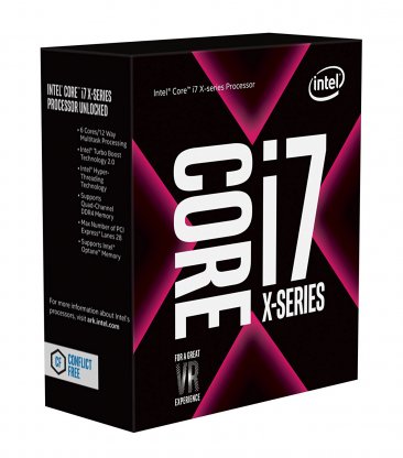 Intel Core i7-7800X 6-Core 3.5 GHz LGA 2066140W Desktop Processor