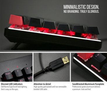 Glorious GMMK-Full Size Mechanical Keyboard Brown Switch (Pre-Built)-GMMK-BRN-V2
