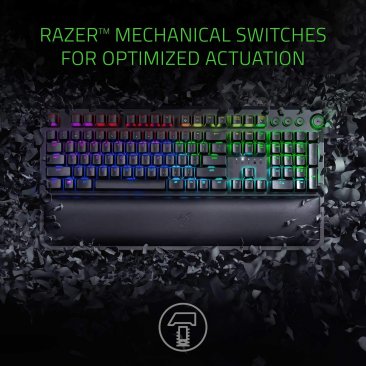 Razer BlackWidow Elite RGB Mechanical Gaming Keyboard, Orange Switch , With Razer Chroma - RZ03-02621800-R3M1