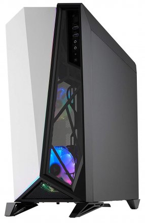 Corsair Carbide Series SPEC-OMEGA RGB Tempered Glass Mid-Tower ATX Gaming Case - CC-9011141-WW