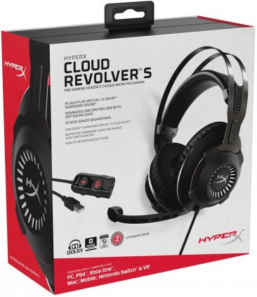 Kingston HyperX Cloud Revolver 7.1 Gaming Headset - HHSR1-AH-GM/G