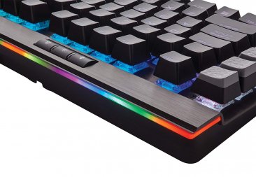 Corsair K95 RGB Platinum Mechanical Gaming Keyboard - Cherry MX Speed - Black - CH-9127014-ND
