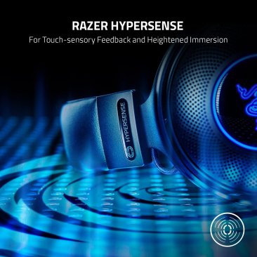 Razer Kraken V3 HyperSense Wired USB Gaming Headset - Black - RZ04-03770100-R3M1