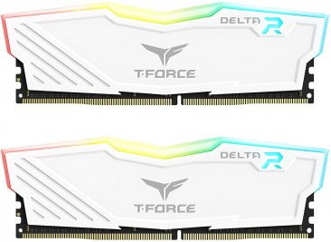 Teamgroup T-Force Delta RGB DDR4 16GB (2x8GB) 3600MHz White - TF4D416G3600HC18JDC01