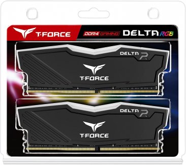 Teamgroup T-Force Delta RGB DDR4 32GB (2x16GB) Black - TF3D432G3600HC18JDC01