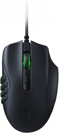 Razer Naga X MMO 16 Programmable Buttons Gaming Mouse - Black