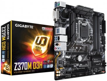 GIGABYTE Z370M DS3H LGA1151/ Intel Z370/ DDR4/ SATA3&USB3.1/ M.2/ A&GbE/ MicroATX Motherboard