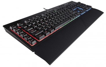 Corsair K55 RGB Membrane Gaming Keyboard - Black