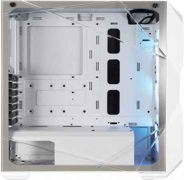 Cooler Master MasterBox TD500 Mesh White Airflow ATX Mid-Tower with Polygonal Mesh Front Panel-MCB-D500D-WGNN-S01