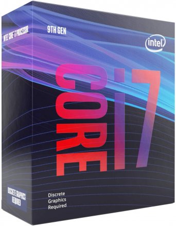 8-core Intel Core i7-9700F processor up to 4.7 GHz, No Integrated Graphics, LGA1151 300 Series 65W processor graphics (BX80684I79700F)