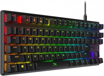 HyperX Alloy Origins Core Mechanical Gaming Keyboard Red Linear- Arabic Layout - HX-KB7RDX-AR