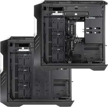 Cooler Master HAF 700 EVO E-ATX High Airflow PC Case with IRIS Customizable LCD - H700E-IGNN-S00
