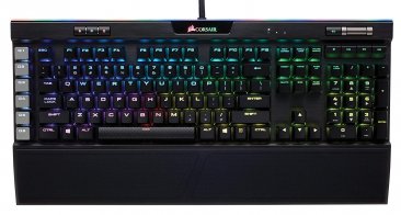 Corsair K95 RGB Platinum Mechanical Gaming Keyboard - Cherry MX Speed - Black - CH-9127014-ND