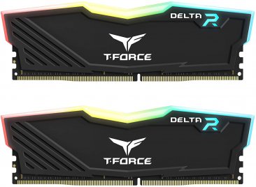 Teamgroup T-Force Delta RGB DDR4 16GB (2x8GB) 3600MHz Black - TF3D416G3600HC18JDC01