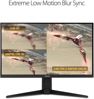 ASUS TUF Gaming VG27AQL1A  27” HDR, 1440P WQHD (2560 x 1440), 170Hz (Supports 144Hz), IPS, 1ms, G-SYNC Compatible Gaming Monitor-90LM05Z0-B01370