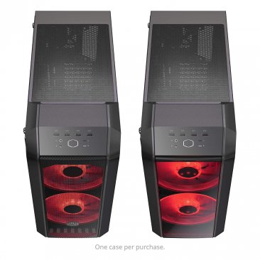 Cooler Master H500 ATX Mid-Tower w/ Tempered Glass Side Panel Gaming Case