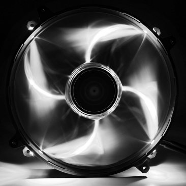 NZXT Airflow Series RF-FZ20S-R1 200mm White LED Case Fan