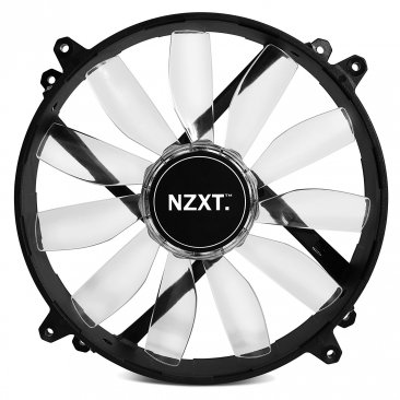 NZXT Airflow Series RF-FZ20S-R1 200mm White LED Case Fan