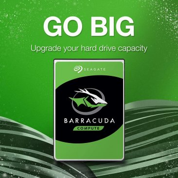 Seagate BarraCuda ST1000DM010 1TB 7200 RPM 64MB Cache SATA 6.0Gb/s 3.5" Hard Drive Bare Drive-HDD-ST1000DM010