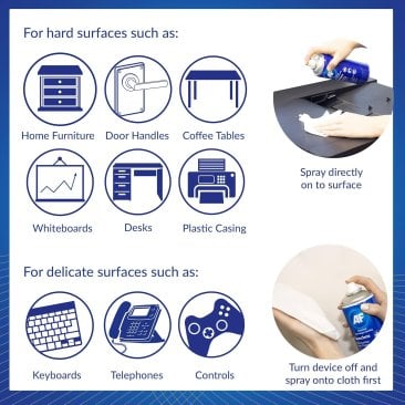 AF Maxiclene Foam Cleaner Extra-powerful Antistatic Surface - View #2